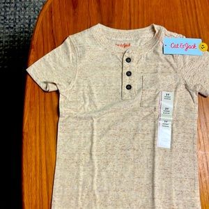 2 NWT size 3T boys short sleeved shirts